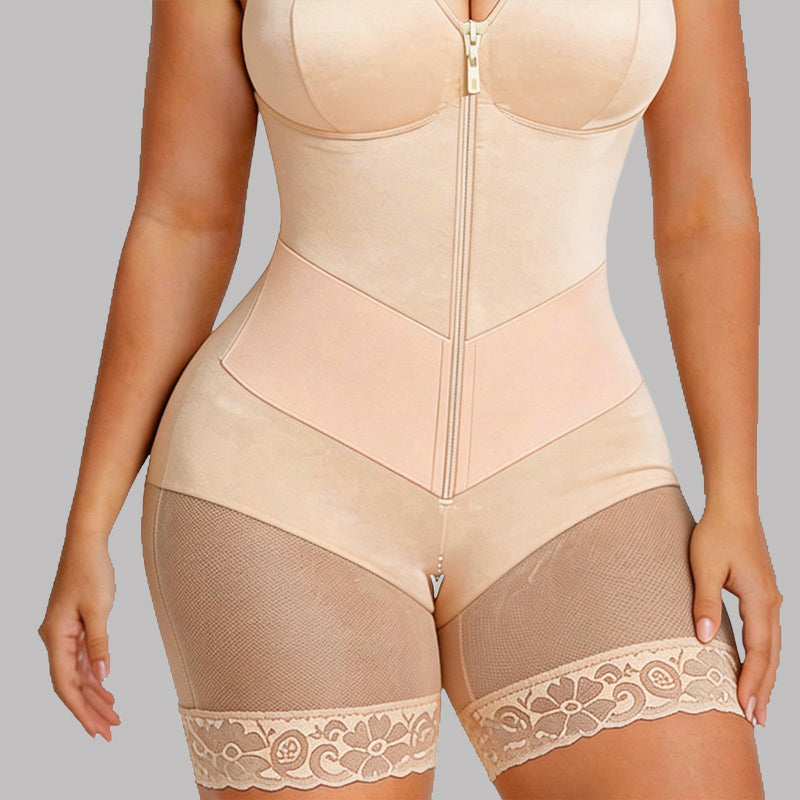 ✨Shapewear modelador com controle de barriga e aumento de glúteos