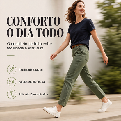 ✨Calças cargo casuais retas para mulheres