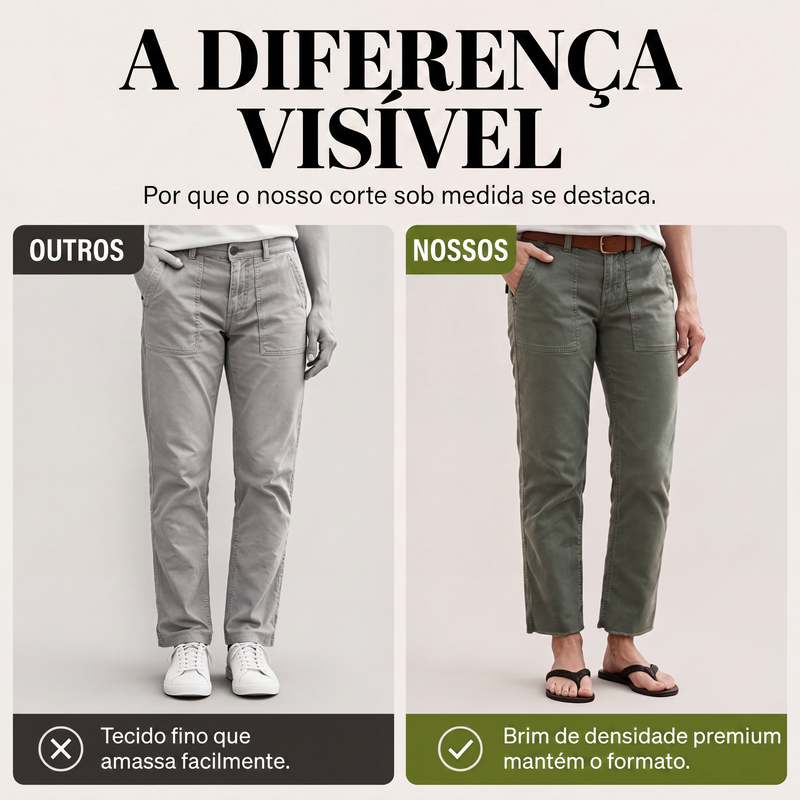 ✨Calças cargo casuais retas para mulheres