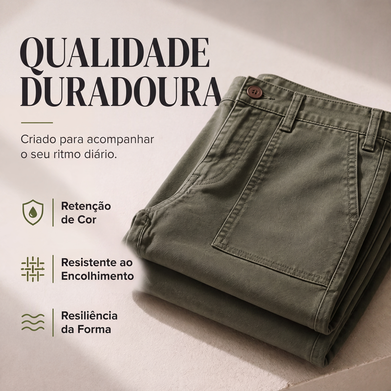 ✨Calças cargo casuais retas para mulheres