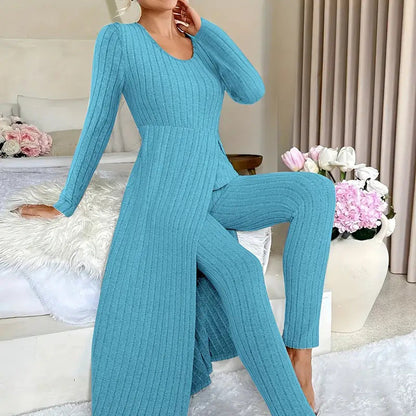 ✨👗Conjunto de 2 peças de moda casual para mulher