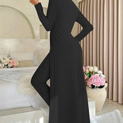 ✨👗Conjunto de 2 peças de moda casual para mulher