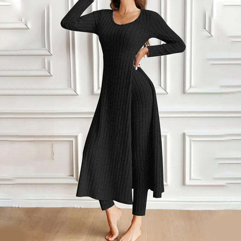 ✨👗Conjunto de 2 peças de moda casual para mulher