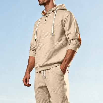 ✨Conjunto de agasalho com capuz casual para homem