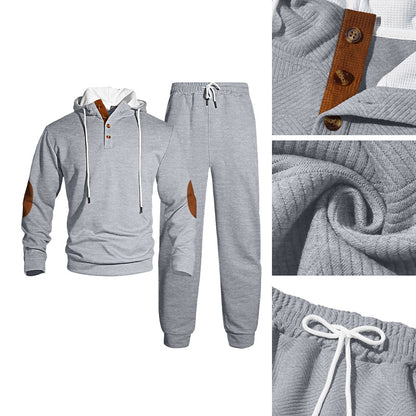 ✨Conjunto de agasalho com capuz casual para homem