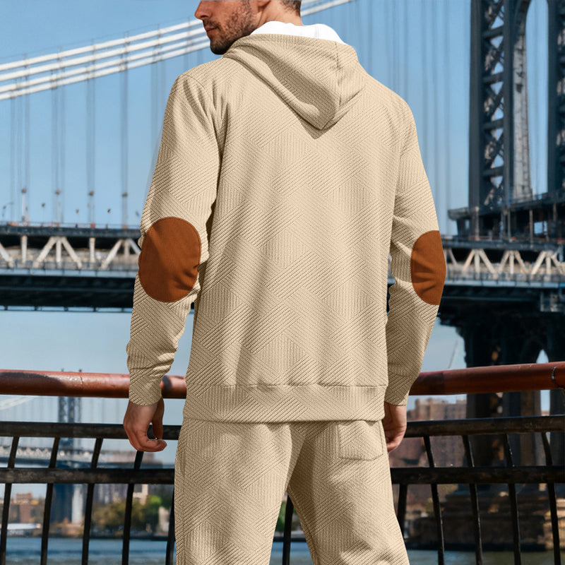 ✨Conjunto de agasalho com capuz casual para homem