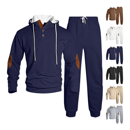 ✨Conjunto de agasalho com capuz casual para homem