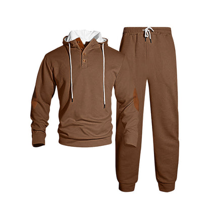 ✨Conjunto de agasalho com capuz casual para homem