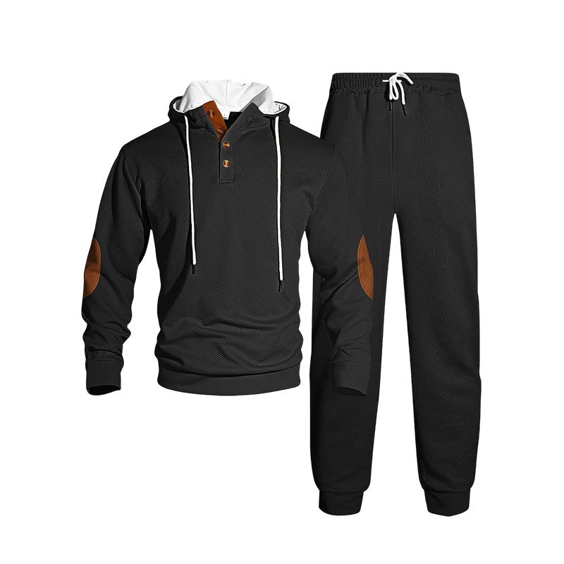 ✨Conjunto de agasalho com capuz casual para homem