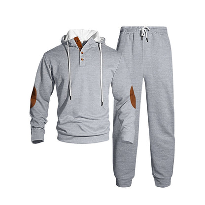 ✨Conjunto de agasalho com capuz casual para homem