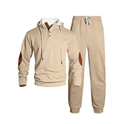 ✨Conjunto de agasalho com capuz casual para homem