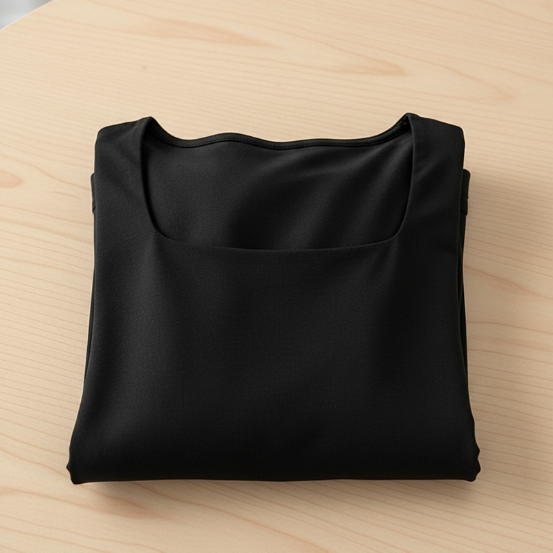 ✨👗Macacão feminino casual de gola quadrada e pernas largas