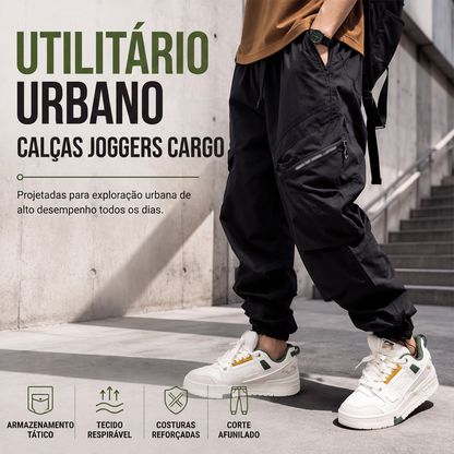 ✨Calças cargo masculinas casuais com vários bolsos