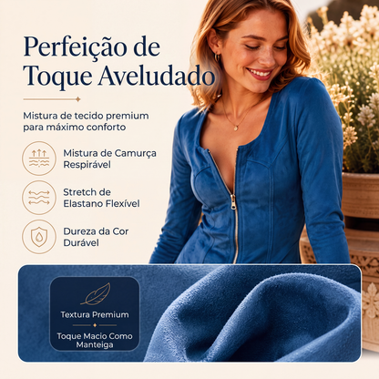 ✨👗Vestido de franja com meio zíper e corte justo para mulher