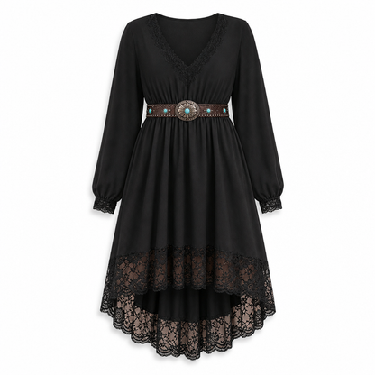 🍂 Vestido clássico feminino para uso diário ✨ – Estilo outonal sem esforço
