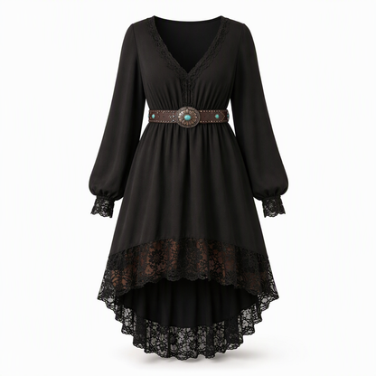 🍂 Vestido clássico feminino para uso diário ✨ – Estilo outonal sem esforço