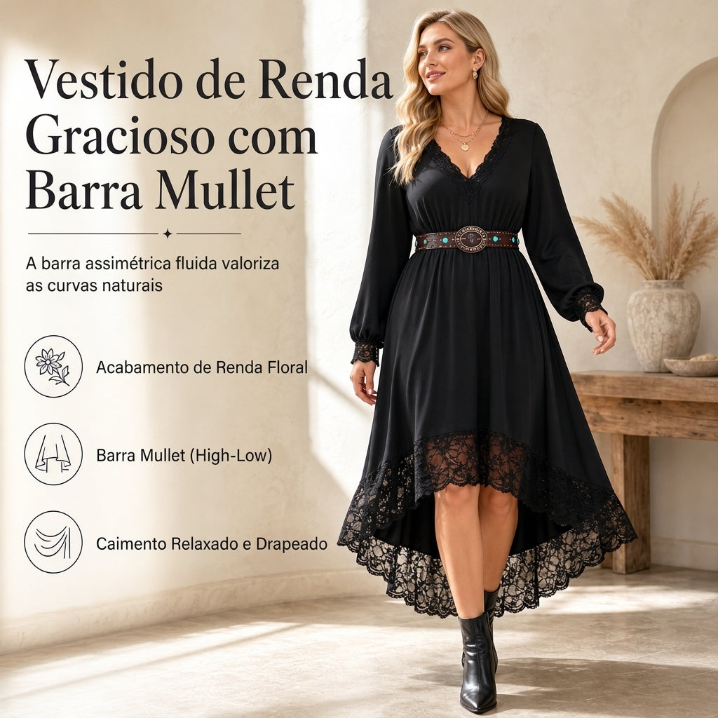 🍂 Vestido clássico feminino para uso diário ✨ – Estilo outonal sem esforço