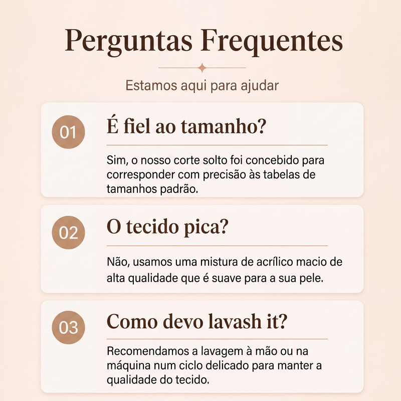 Suéter de tricô gola V feminino