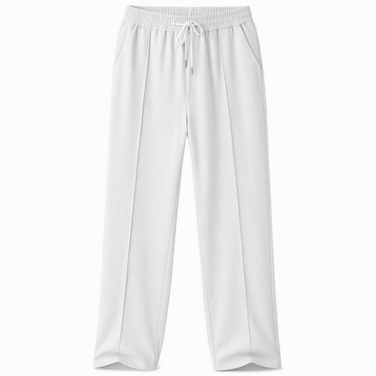 Calças esportivas masculinas de corte casual e solto
