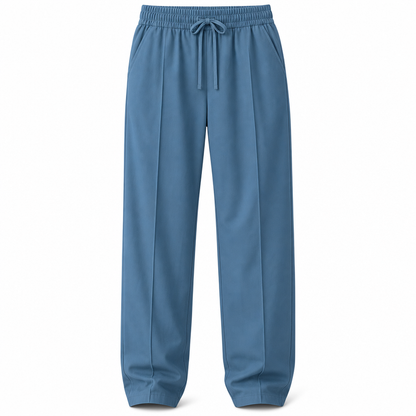 Calças esportivas masculinas de corte casual e solto