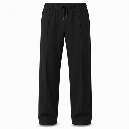Calças esportivas masculinas de corte casual e solto