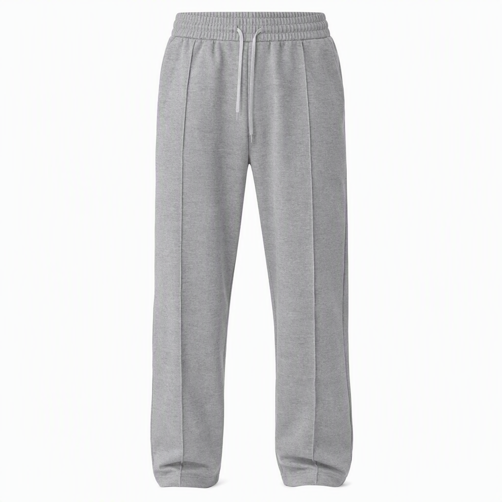 Calças esportivas masculinas de corte casual e solto