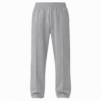 Calças esportivas masculinas de corte casual e solto