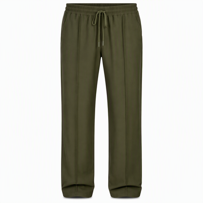 Calças esportivas masculinas de corte casual e solto