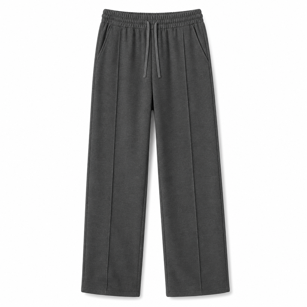 Calças esportivas masculinas de corte casual e solto