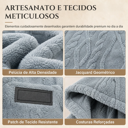 Moletom com capuz forrado de lã para inverno masculino, estampa jacquard, manga longa, pulôver, para uso casual e atividades ao ar livre