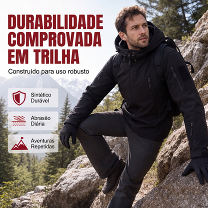 Jaqueta Masculina Impermeável e Térmica para Atividades ao Ar Livre