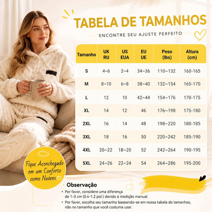 💖 Conforto Premium✨ Conjunto de Pelúcia Geométrica em Relevo – Conjunto de pelúcia em relevo quente, moderno e aconchegante para dias frios🍂👚