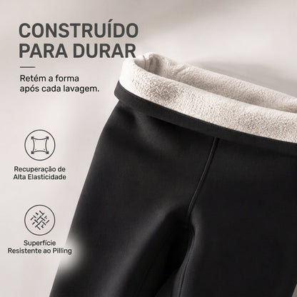 Calça Térmica de Ioga Feminina de Cintura Alta