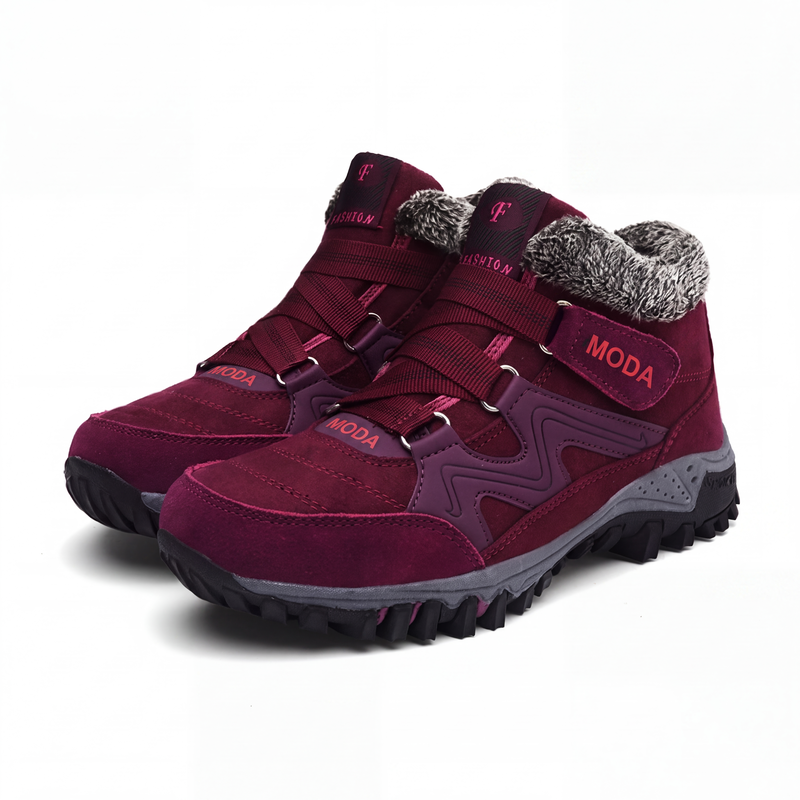 Botas unissex térmicas de tornozelo para inverno e atividades ao ar livre