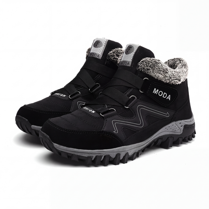 Botas unissex térmicas de tornozelo para inverno e atividades ao ar livre