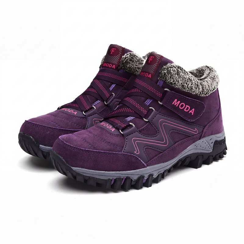 Botas unissex térmicas de tornozelo para inverno e atividades ao ar livre