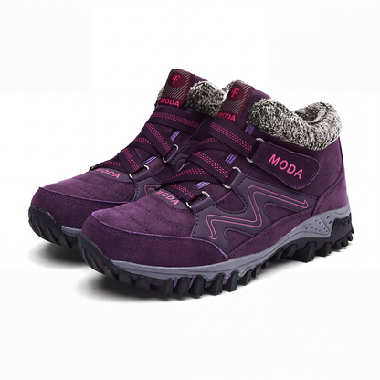 Botas unissex térmicas de tornozelo para inverno e atividades ao ar livre