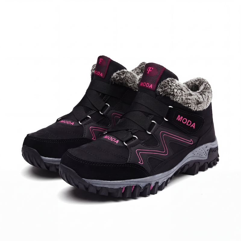 Botas unissex térmicas de tornozelo para inverno e atividades ao ar livre