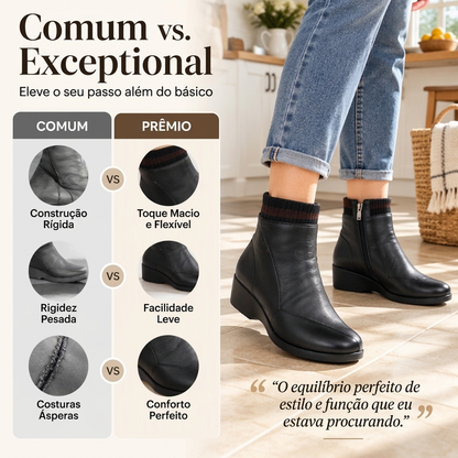 Botas Femininas Confortáveis, Quentes e Antiderrapantes