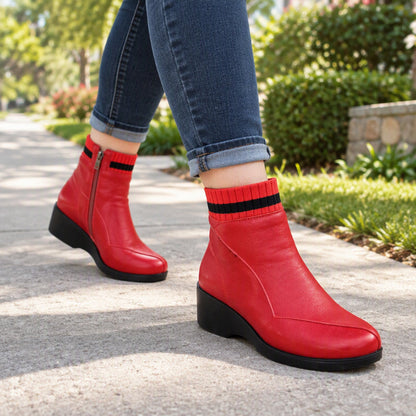 Botas Femininas Confortáveis, Quentes e Antiderrapantes