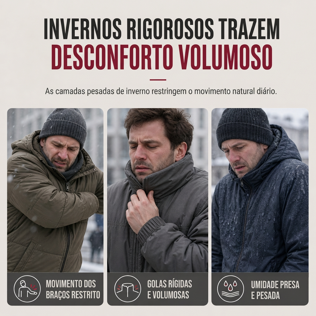 Jaqueta unissex quente reversível de zíper e gola alta