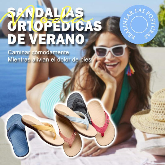 Chanclas ortopédicas de verano