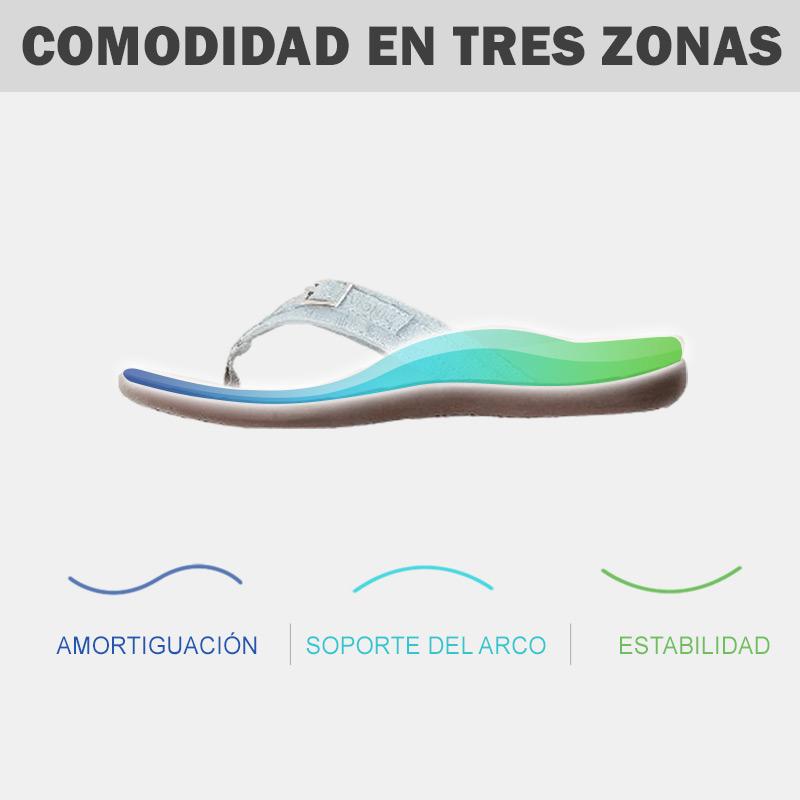 Chanclas ortopédicas de verano