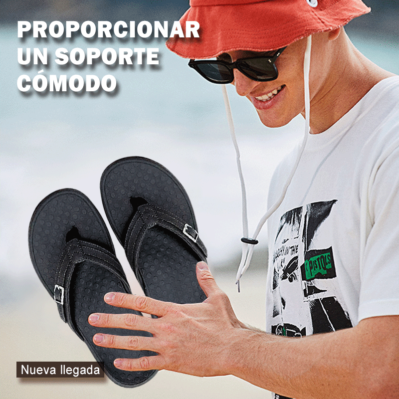 Chanclas ortopédicas de verano