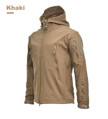 Chaqueta exterior impermeable para hombre Softshell impermeable y ligero