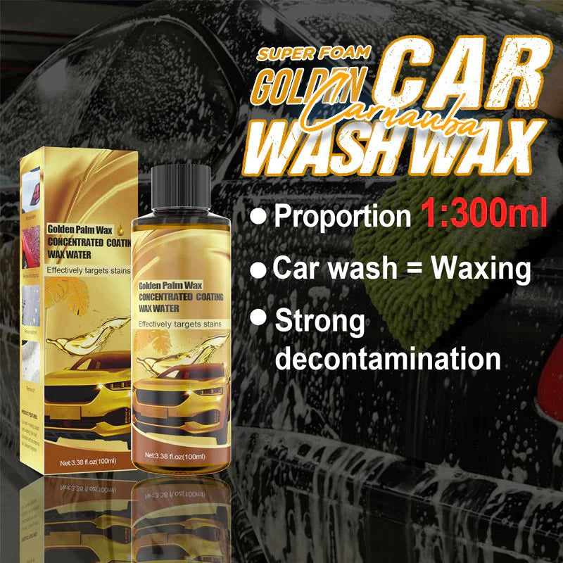 Cera de lavado de autos Golden Carnauba（💥COMPRAR 2 OBTENER 1 GRATIS💥）-6