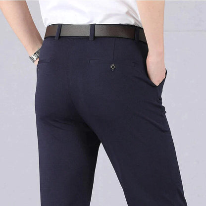 （Compra 2 envío gratis）🔥Pantalones clásicos de hombre de alta elasticidad🔥-13