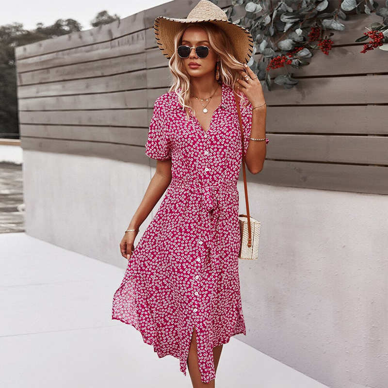 Bohemian Floral Dress