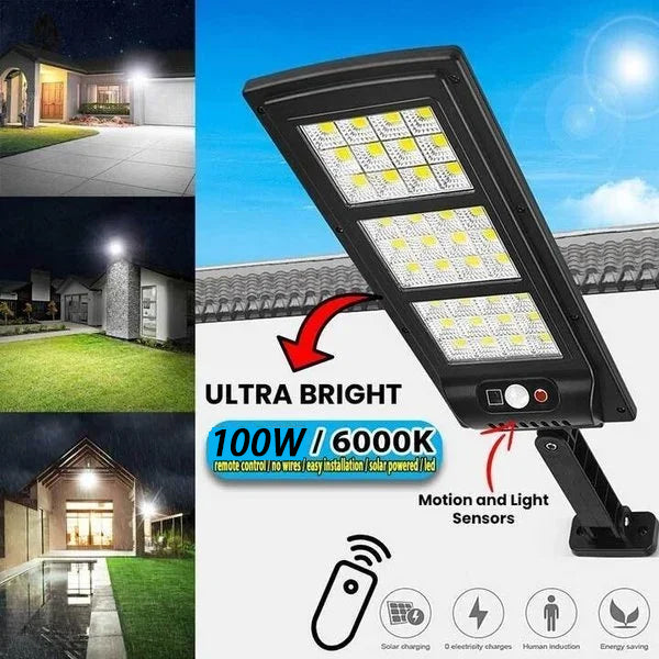 Luz LED Solar 6000K (Comprar 2 Envío Gratis)