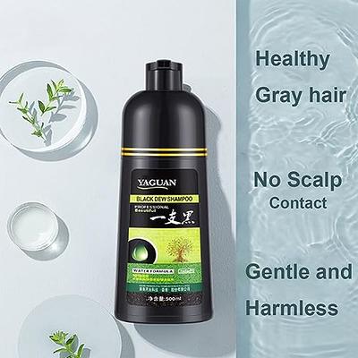 🔥Último día con un 50% de descuento 🔥Champú Yaguan Herbal Rocío Negro-Coloración saludable del cabello